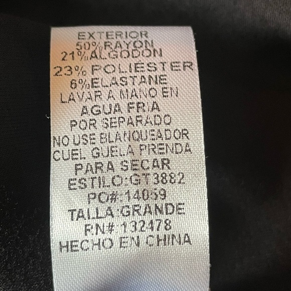 Adelaide V neck bodysuit with O ring - Picture 4 of 6